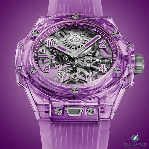 hublot purple|Hublot blue sapphire.